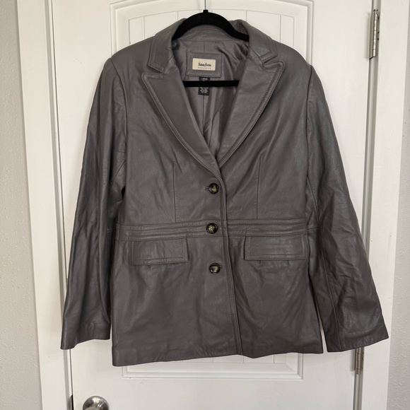 Soft Lamb Leather Newman Marcus sz Large - Picture 1 of 5
